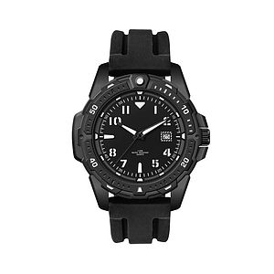 45MM, BLACK METAL CASE, 3-HAND MVT, DTE