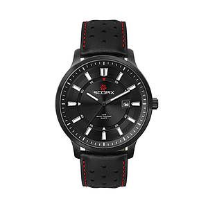 45MM, BLACK METAL CASE, 3-HAND MVT, DTE