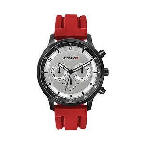 45MM, BLACK METAL CASE,  CHRONO MVT
