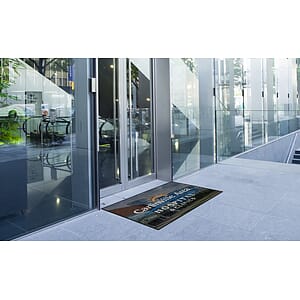 WaterHog Impressions HD Indoor/Outdoor Logo Floor Mat (4'x8')