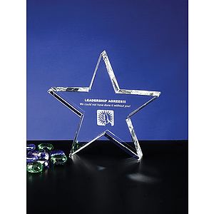Crystal Star Award (5"x")