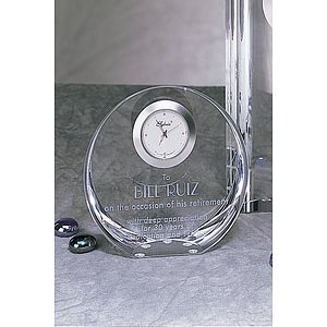 Crystal Corona Clock Award