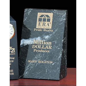 Black Marble Wedge Award
