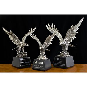 13" Silver Eagle Trophy