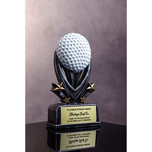 7" Starters Resin Golf Award