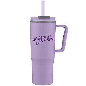 Aqueduct-X 30 Oz. Plastic Tumbler Mug w/Straw