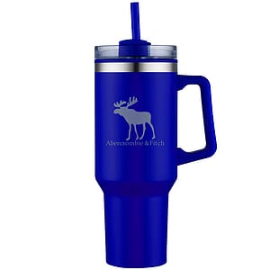 Aqueduct-IV 40 Oz. Tumbler Mug w/Straw