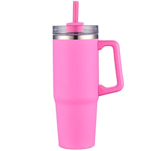 Aqueduct-VI 30 Oz Tumbler Mug with Straw (Double Walled)