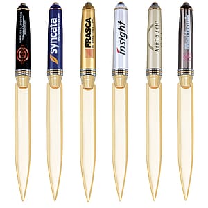 Premade Double Pen Set with Achilles Pens and Letter Opener