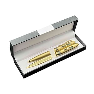 Deluxe Double Pen Set with Achilles Pens and Letter Opener