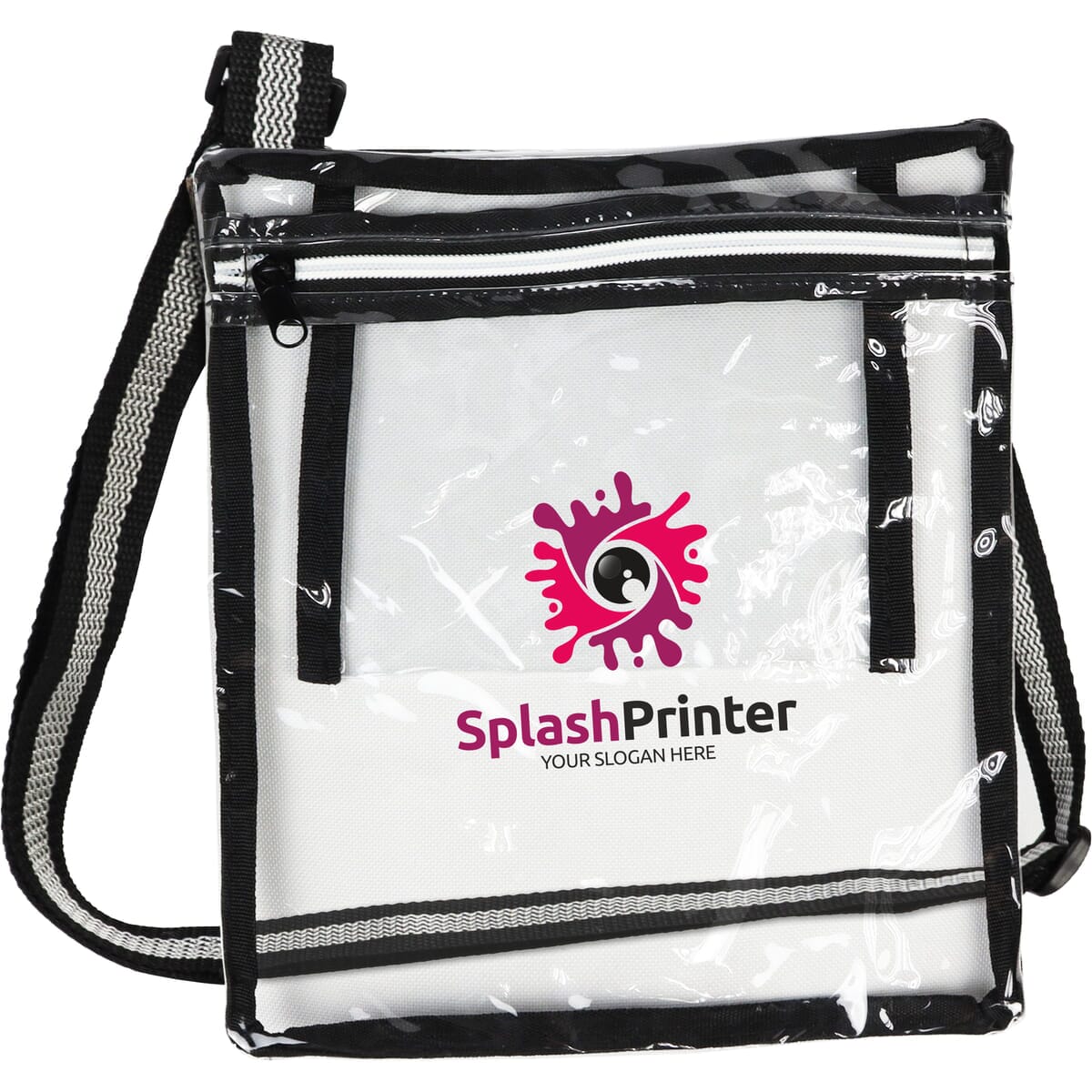 Biodegradable Clear Satchel Tote Bags