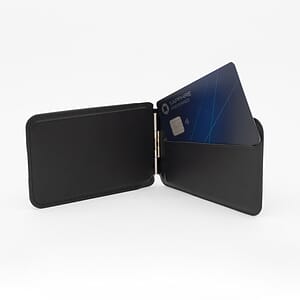 Foldable MagSafe Leather Wallet & Phone Stand