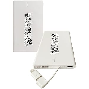 4,000 mAh Ultra Slim Aluminum Power Bank