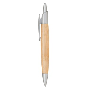 Bamboo-I Satin Chrome Ballpoint Pen
