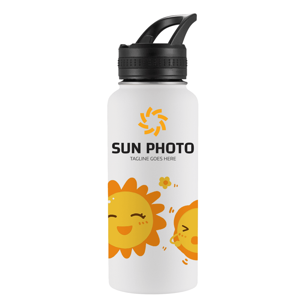 Fountain-IX 32 Oz Sport Water Bottle Tumbler (Double Walled)