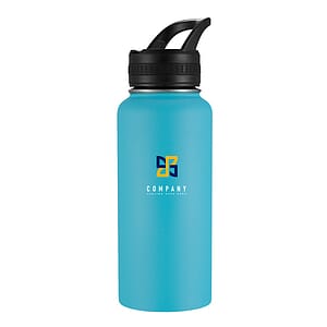 Fountain-IX 32 Oz Sport Water Bottle Tumbler (Double Walled)