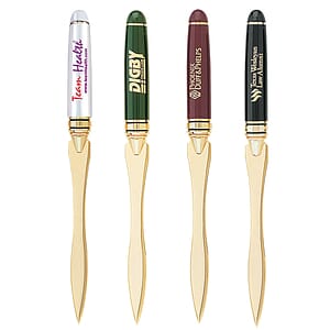 Premade Double Pen Set with Danish-I Pen and Letter Opener