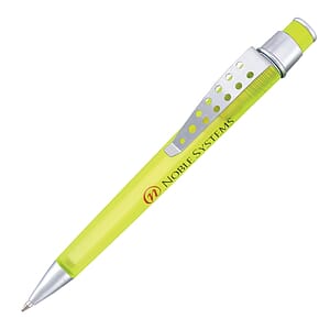 Plantagenet-400 Retractable Translucent Barrel Plastic Pen