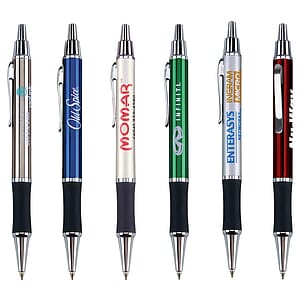 Inca-8-I Brass Ballpoint Click Action Pen