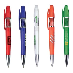 Plantagenet-525 Retractable Squiggle Plastic Pen