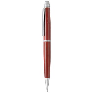 Terrific Timber-4 Mechanical Pencil w/Chrome Silver Middle Ring