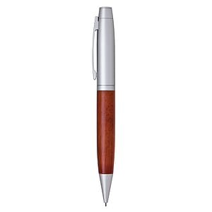 Terrific Timber-5 Twist Action Mechanical Pencil w/Satin Chrome Accents