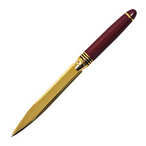 Saint Brass Letter Opener