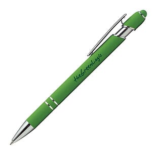 Stylus-3061 Bright Soft Touch Aluminum Ballpoint Pen