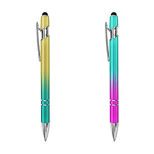 Stylus-3350 Prismatic Aluminum Ballpoint Pen