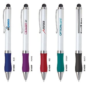 Stylus-420 Click Action Brass Ballpoint Pen