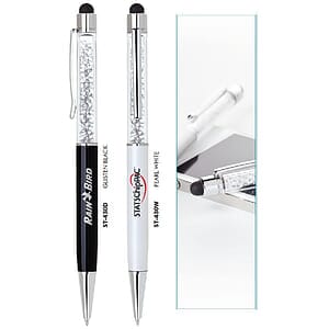 Stylus-430 Brass Crystal Stylus Pen