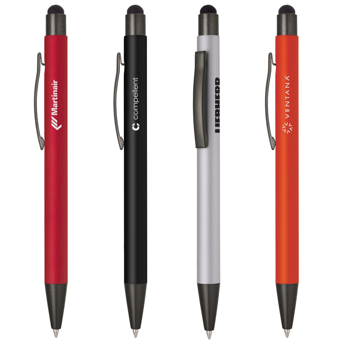 Stylus-443 Aluminum Soft Touch Stylus Pen