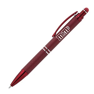Stylus-446 Soft Touch Metallic Ballpoint Pen