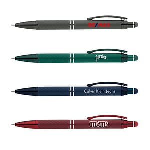 Stylus-446 Soft Touch Metallic Ballpoint Pen