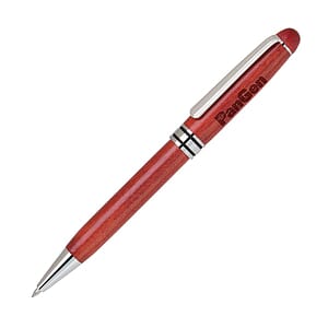 Premade Wooden Pen Set - Terrific Timber-1C Ballpoint Pen, Lead Pencil & Letter Opener