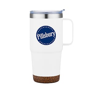 Wellspring-VI 24 Oz Tumbler Mug with Cork Base (Double Walled)