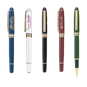 Premade Triple Pen Set with Danish-I Pens and Letter Opener