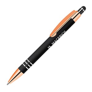 Stylus-4546 Soft Touch Retractable Stylus Pen
