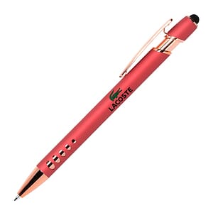 Stylus-4563 Soft Touch Aluminum Ballpoint Pen