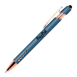 Stylus-4563 Soft Touch Aluminum Ballpoint Pen