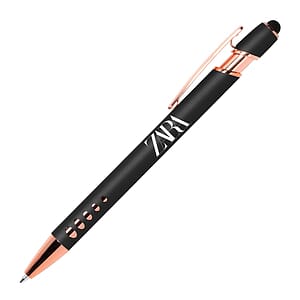 Stylus-4563 Soft Touch Aluminum Ballpoint Pen