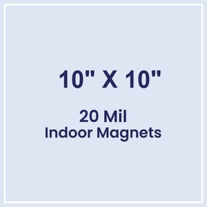 Magnet - 10x10 Square Corners - 20 mil