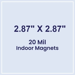 Magnets - 2.875x2.875 Square Corners - 20 Mil - 4 Color Process