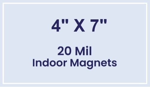 Best Value - Calendar Magnets 4x7 Indoor - 20 Mil - 4 Color Process
