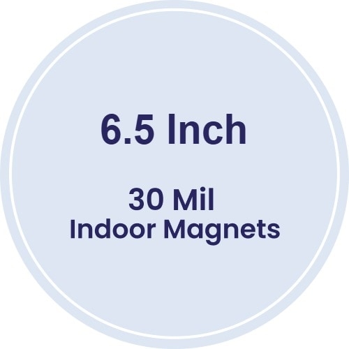 Magnet - 6.5" Diameter Circle - 30 Mil