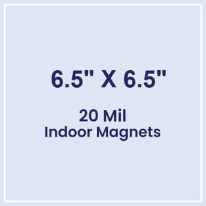 Magnets - 6.5x6.5 Square Corners - 20 mil - 4 Color Process