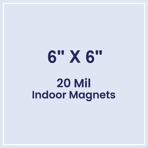 Magnets - 6x6 Square Corners - 20 mil - 4 Color Process