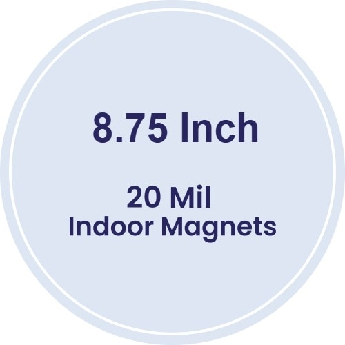 Magnet - 8.75" Diameter Circle - 20 mil