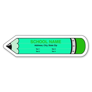 Magnet - Pencil Shape (4x1) - 30 Mil - Outdoor Safe
