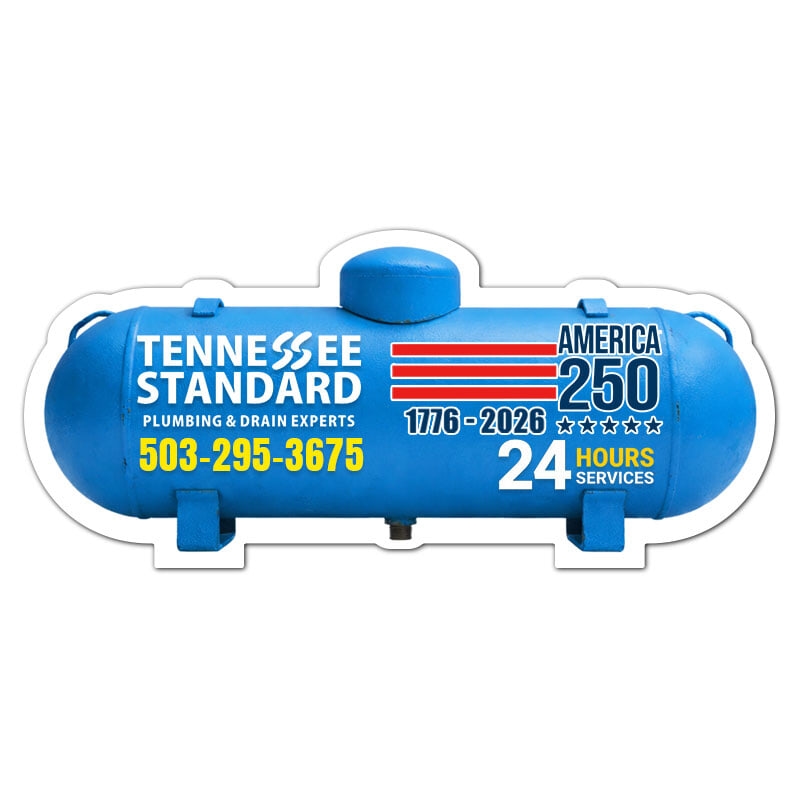 Magnets - Propane Tank Shape (5x2.25) - 20 Mil - 4 Color Process